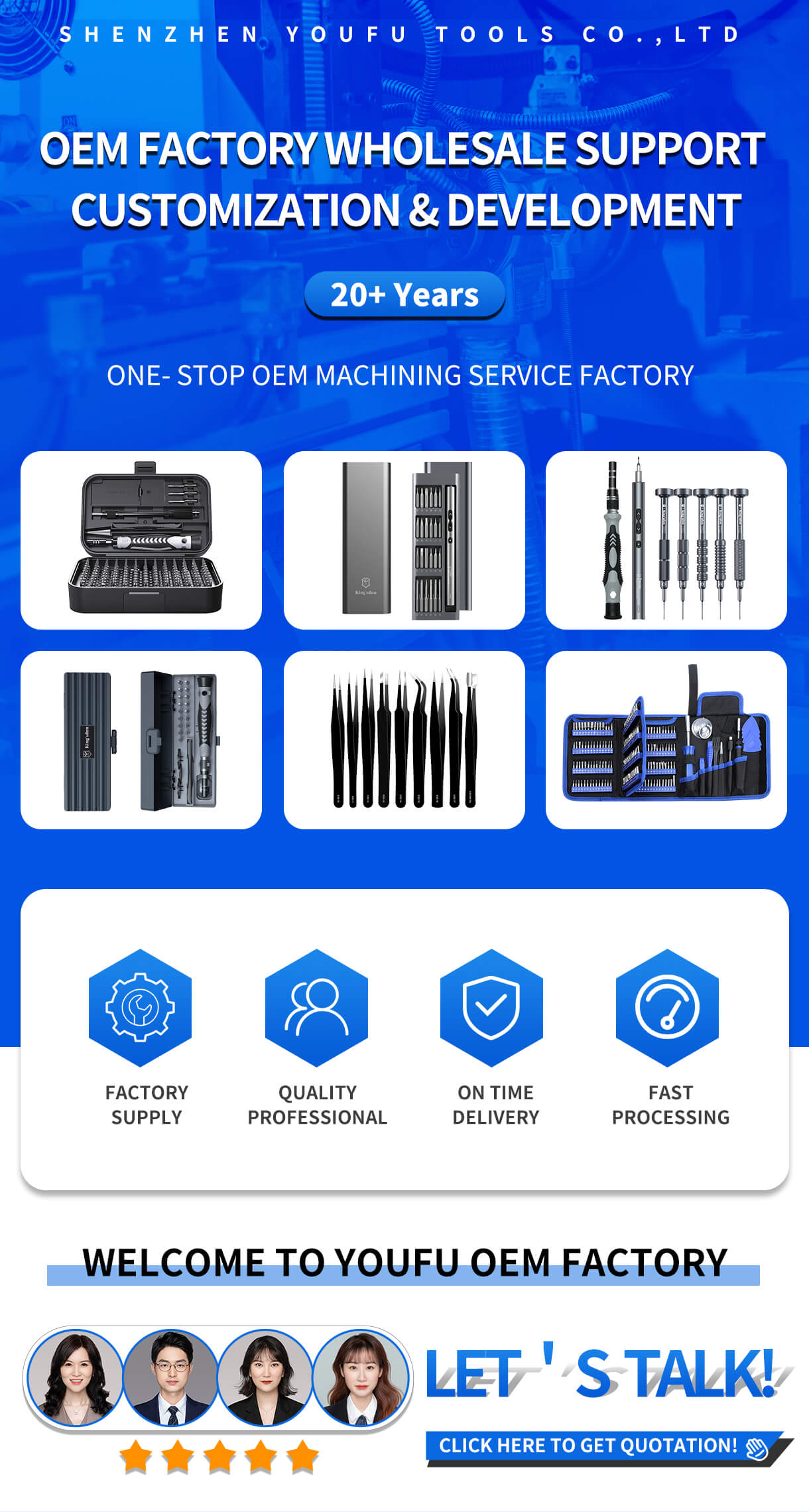 Looking for Screwdriver Set Manufacturers or Repair Tools Kit Wholesalers? YouFu is One of the Best Screwdriver Set Suppliers.