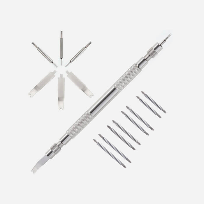 Kingsdun 16 Pcs Watch Repair Tool Kit, Spring Bar Pin Stainless steel Watch Tool