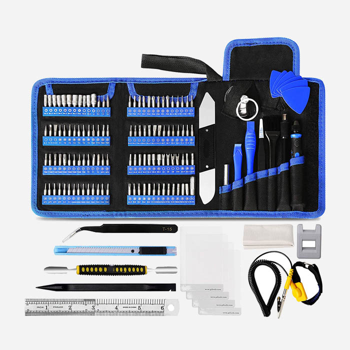 136 in 1 Electronics Repair Tool Kit Professional Precision Screwdriver Set Magnetic Drive Kit with Portable Bag
