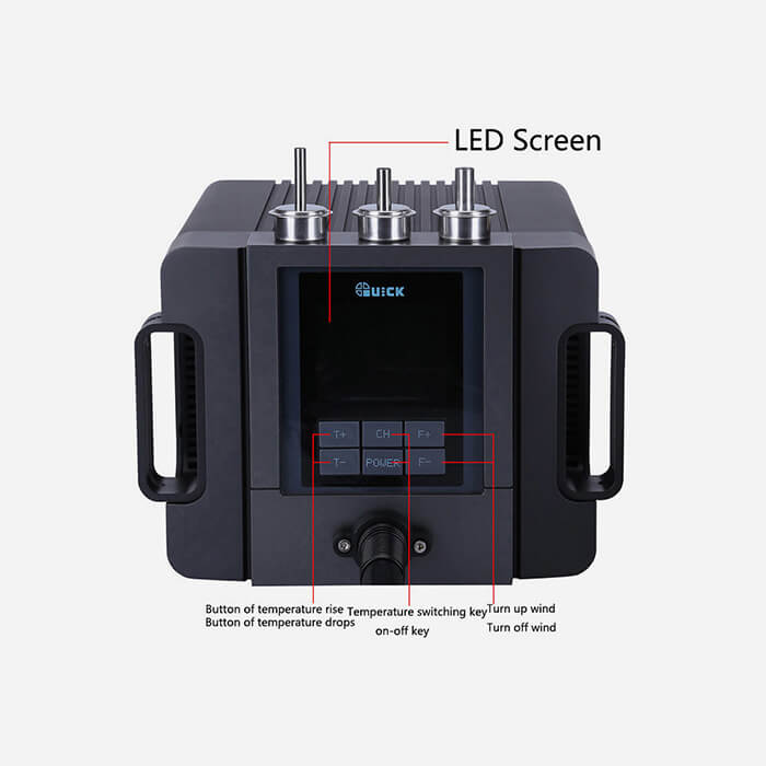 220V 110V 700W Lead Free Soldering Station Hot Air Gun