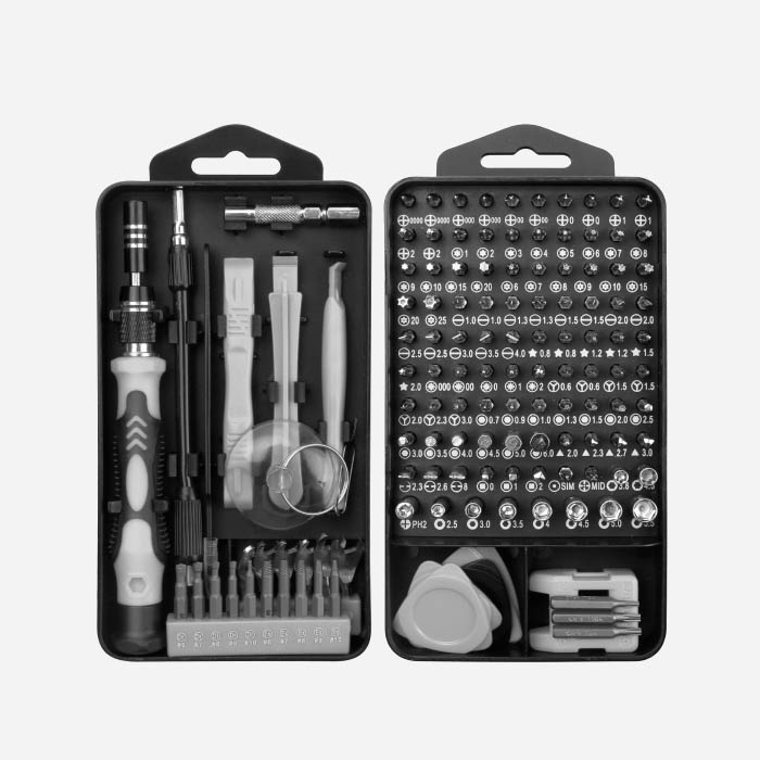 138 in 1 Mobile Phone kit Screwdriver Set rubber tipped screwdrivers sonic screwdriver