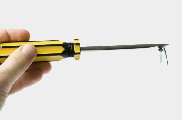Turn Any Screwdriver Into a Magnetic Screwdriver With This Simple Trick