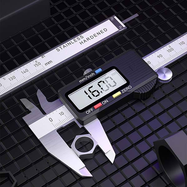 Digital Caliper Vernier Gauge Micrometer Electronic Digital Caliper Stainless Stee with LCD Display 