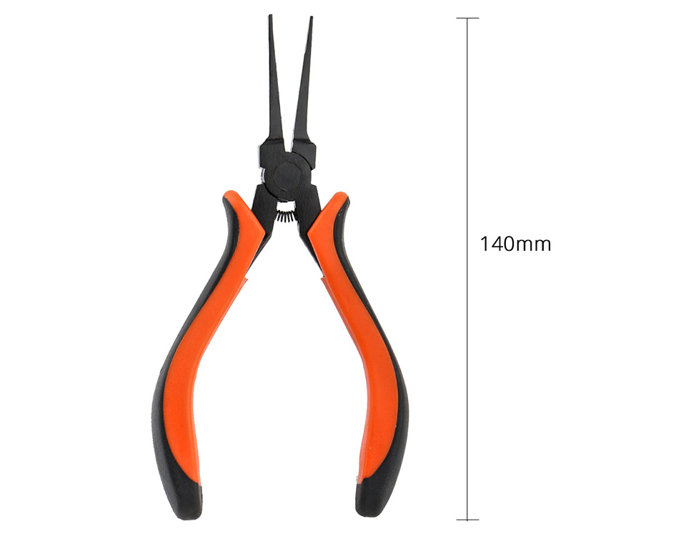Thin Flat Needle Nose Pliers for Jewelry and Handcraft Making Craft Beading Beads Pliers Tool 