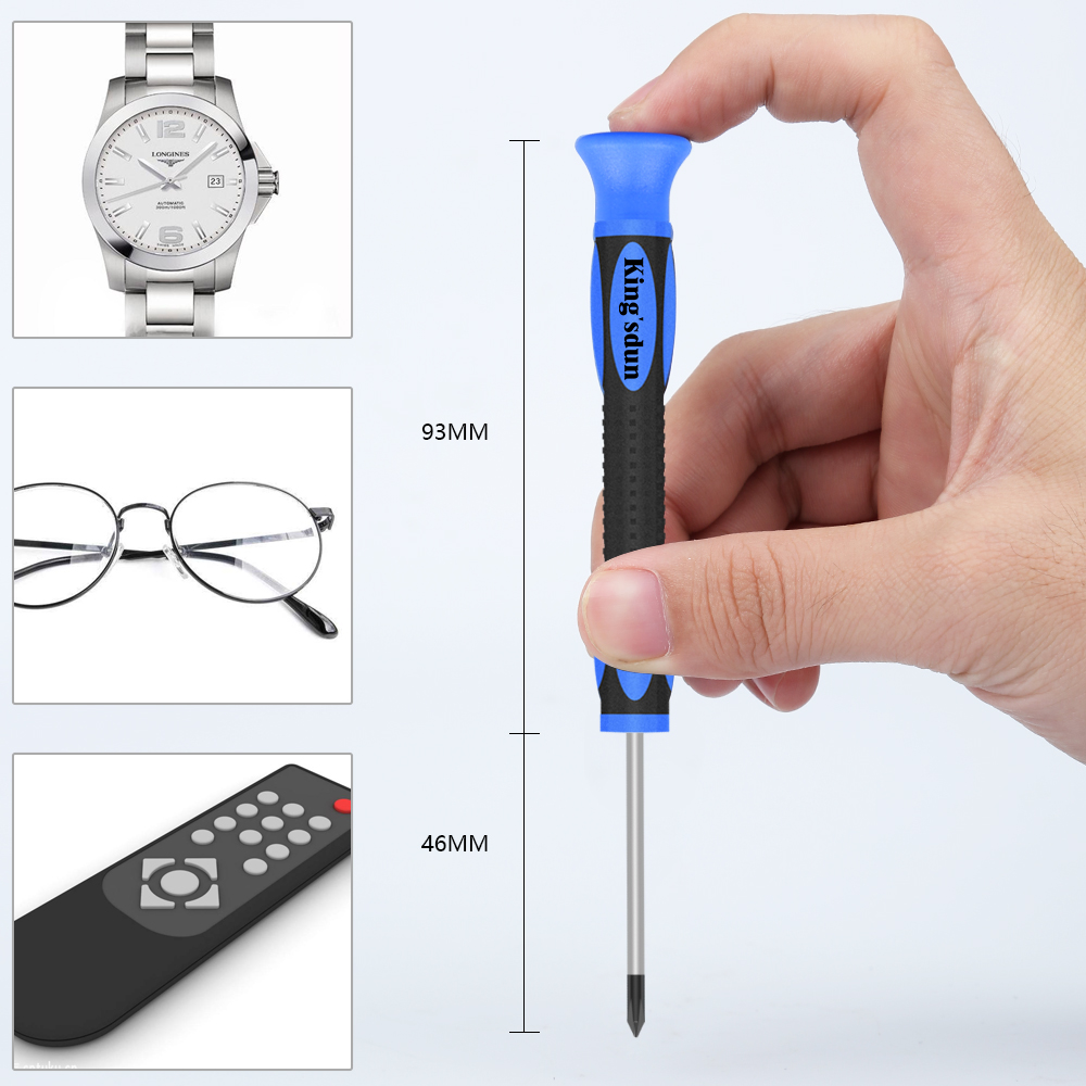 High Quality 10 in 1 Eyeglass Repair Tool Kit Glasses Precise Screwdriver Set with cleaning cloth 