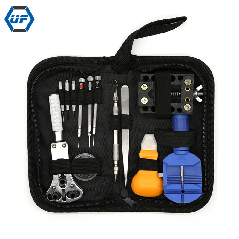 13 in 1 Portable DIY Disassemble Repair Watch Kit Set Cheap Watchmaker Tool Kit