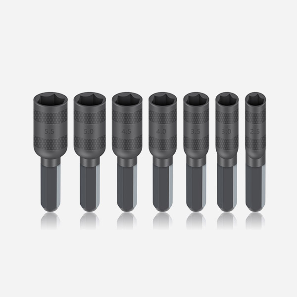 Kingsdun Hexagonal Socket Screwdriver Bits S2 Precision Screwdriver Bits rapair OEM ODM