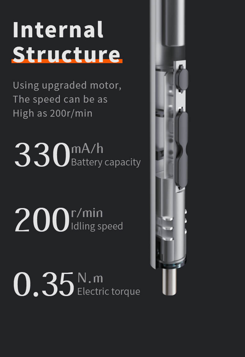 Kingsdun 120Pcs Mini Precision Electric Screwdriver Set