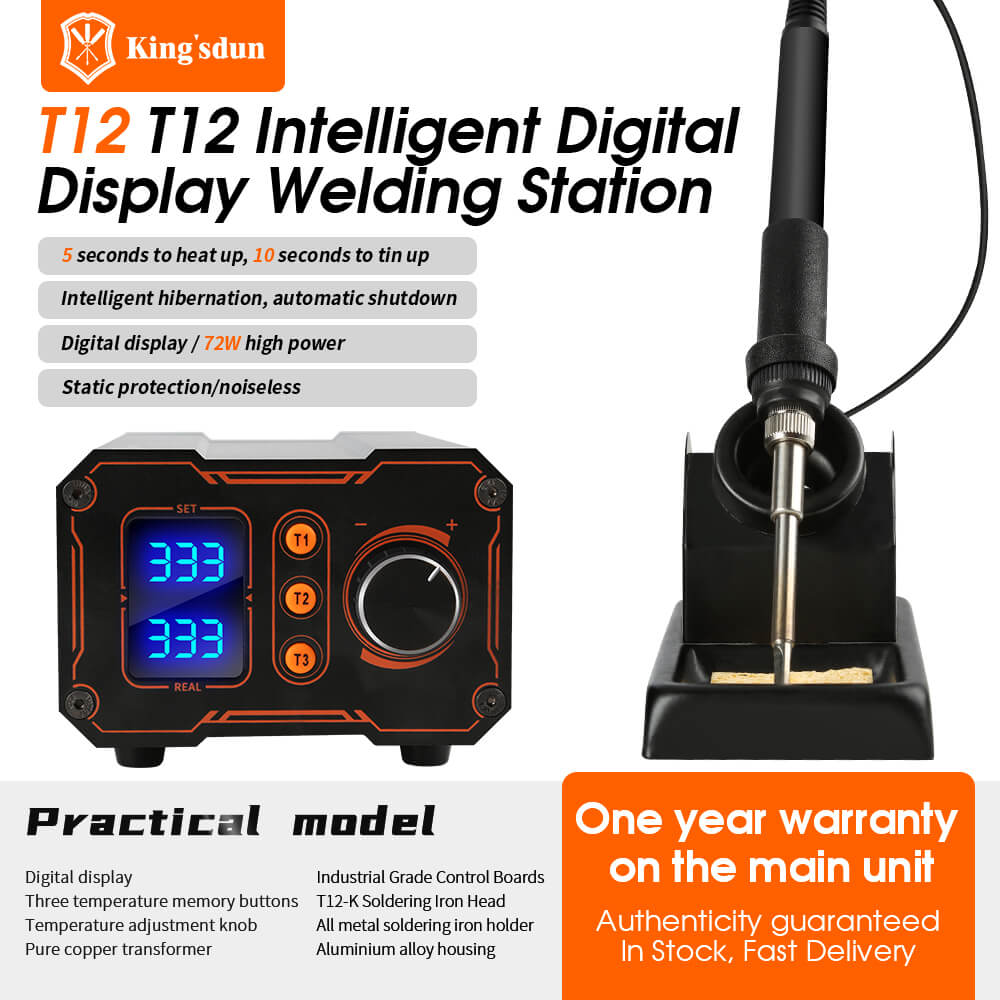Professional Digital Soldering Station - T12