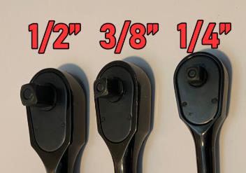 A Quick Guide on Socket Drive Sizes!