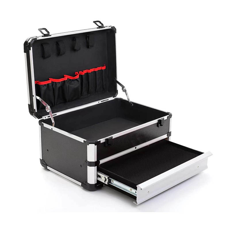 Portable Aluminum Toolbox with Drawer Storage Manufacturer in China