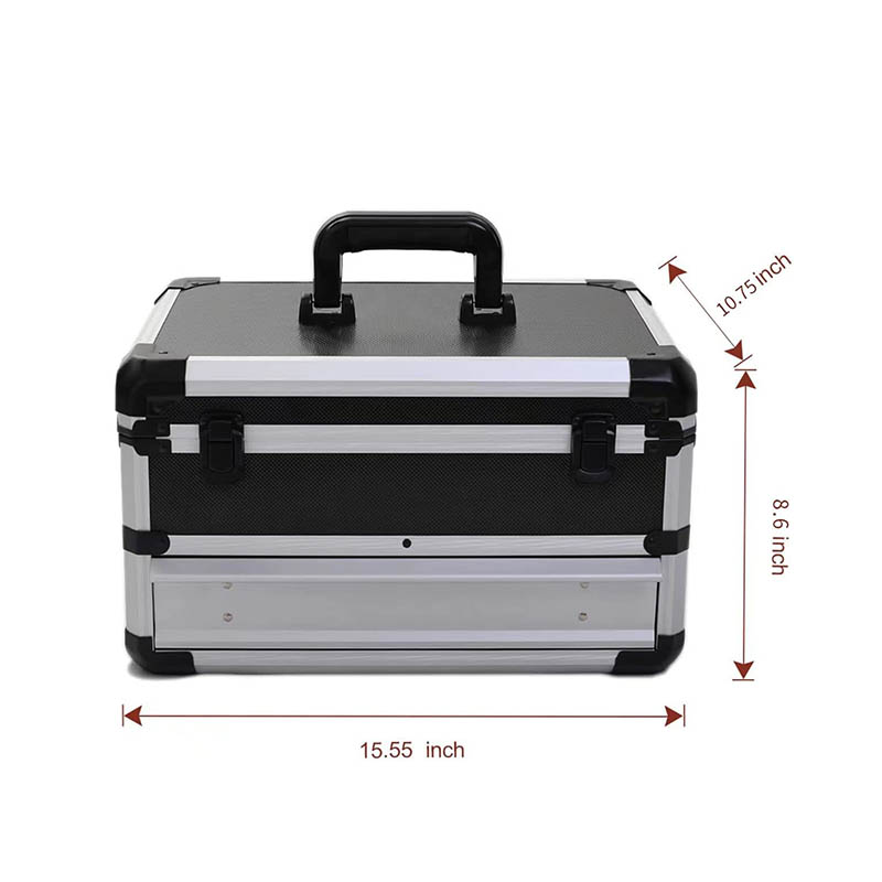 Portable Aluminum Toolbox with Drawer Storage Manufacturer in China 