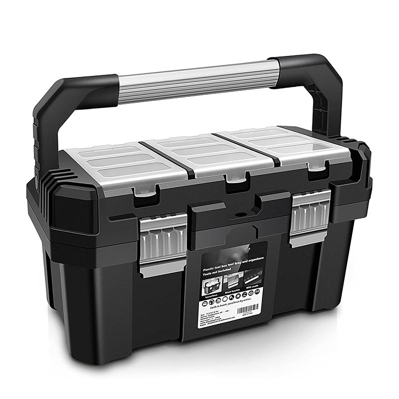 18-Inch Tool box with Removable Tray with Stainless Steel Dual Lock Secured OEM Manufacturer