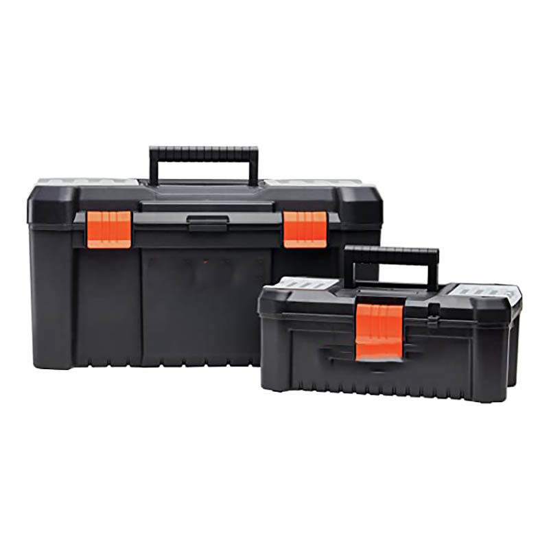 19-Inch & 12-Inch BLACK Tool Box Bundle Manufacturer