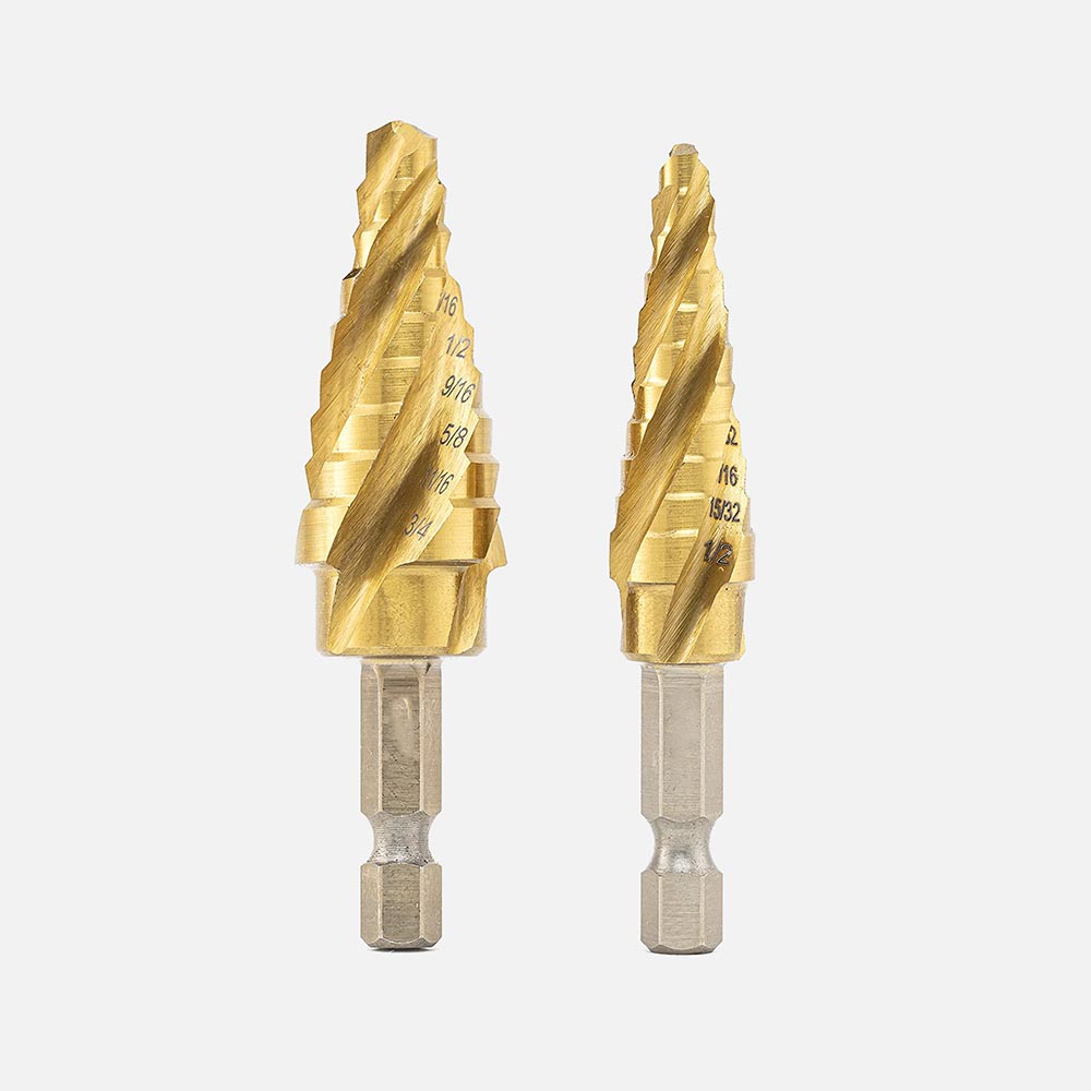 Step Drill Bit Set for Metal