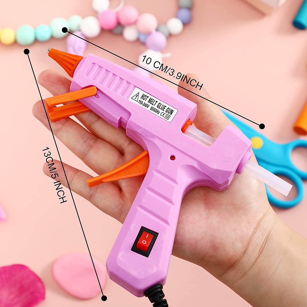 Small Hot Melt Gun with Rubber Protector for Kids Supplier 