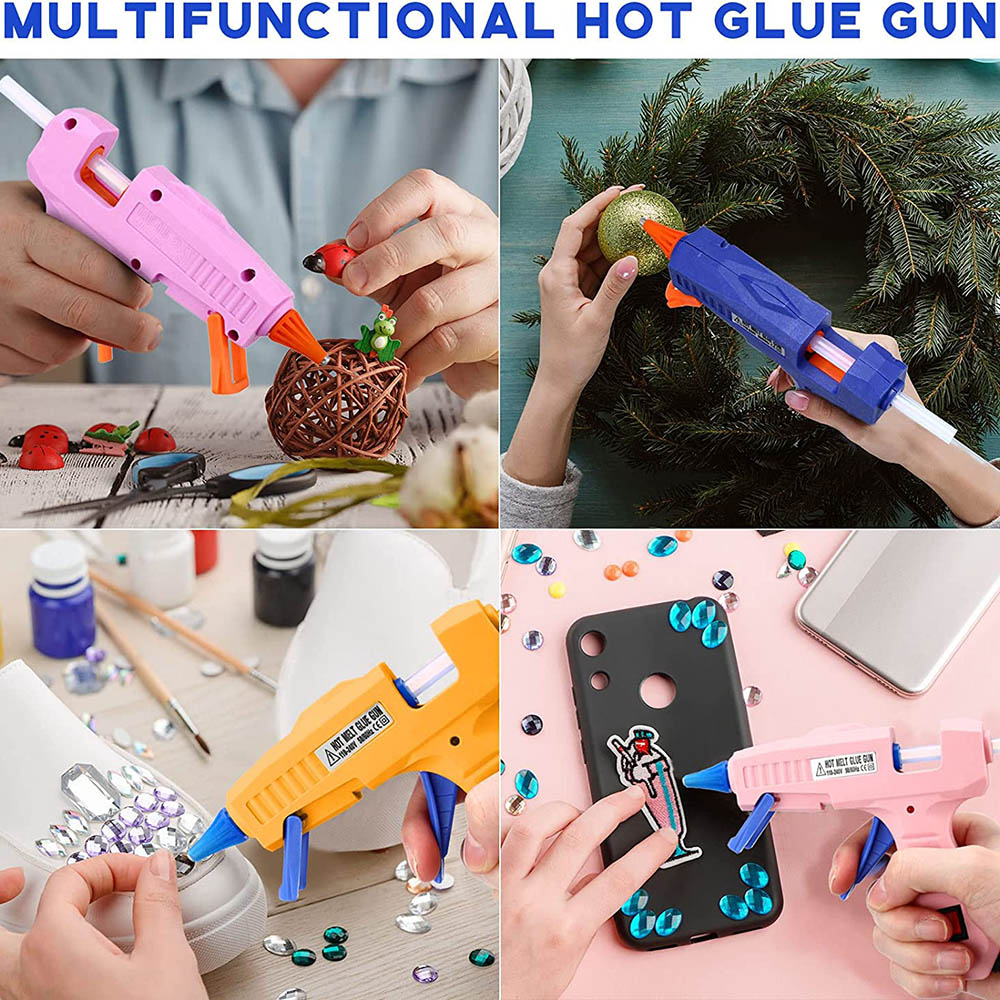 Small Hot Melt Gun with Rubber Protector for Kids Supplier