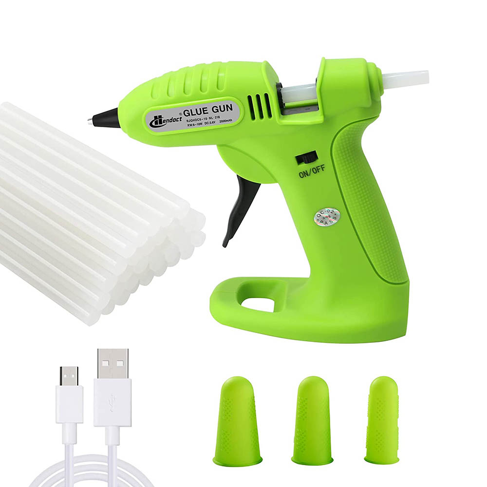 Custom made Hendoct USB Rechargeable Fast Preheating Glue Gun 