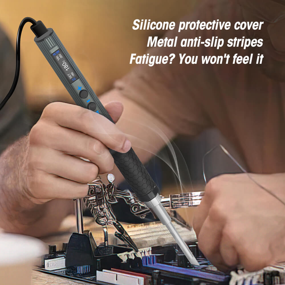 High-Power Portable Soldering Iron – Fast Heat-Up, Precision Repairs 