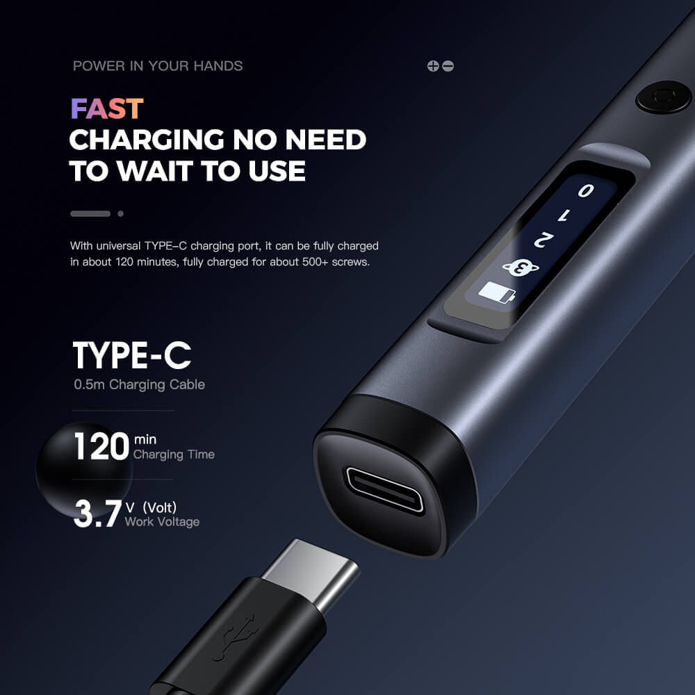 High-Speed Precision Electric Screwdriver – Powerful Motor for Efficient Repairs 