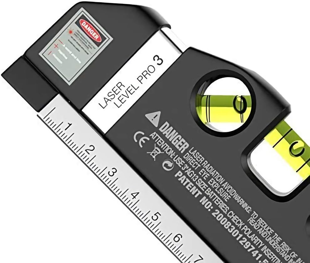 Wholesale Multipurpose Laser Level with 8Ft Tape Measure – Standard & Metric Rulers | Kings Dun Tools 