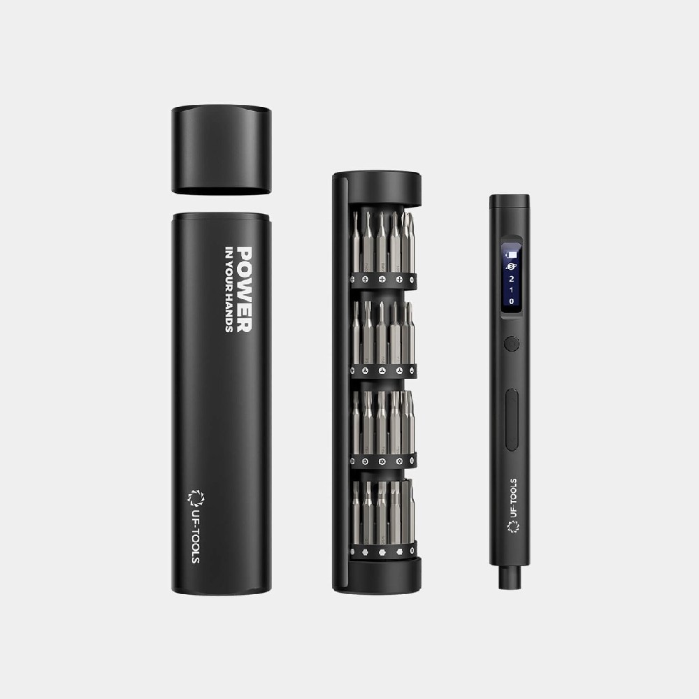62-in-1 Precision Electric Screwdriver - Adjustable Torque & OLED Display